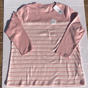 NWT Kim Rogers 3/4 sleeve Top